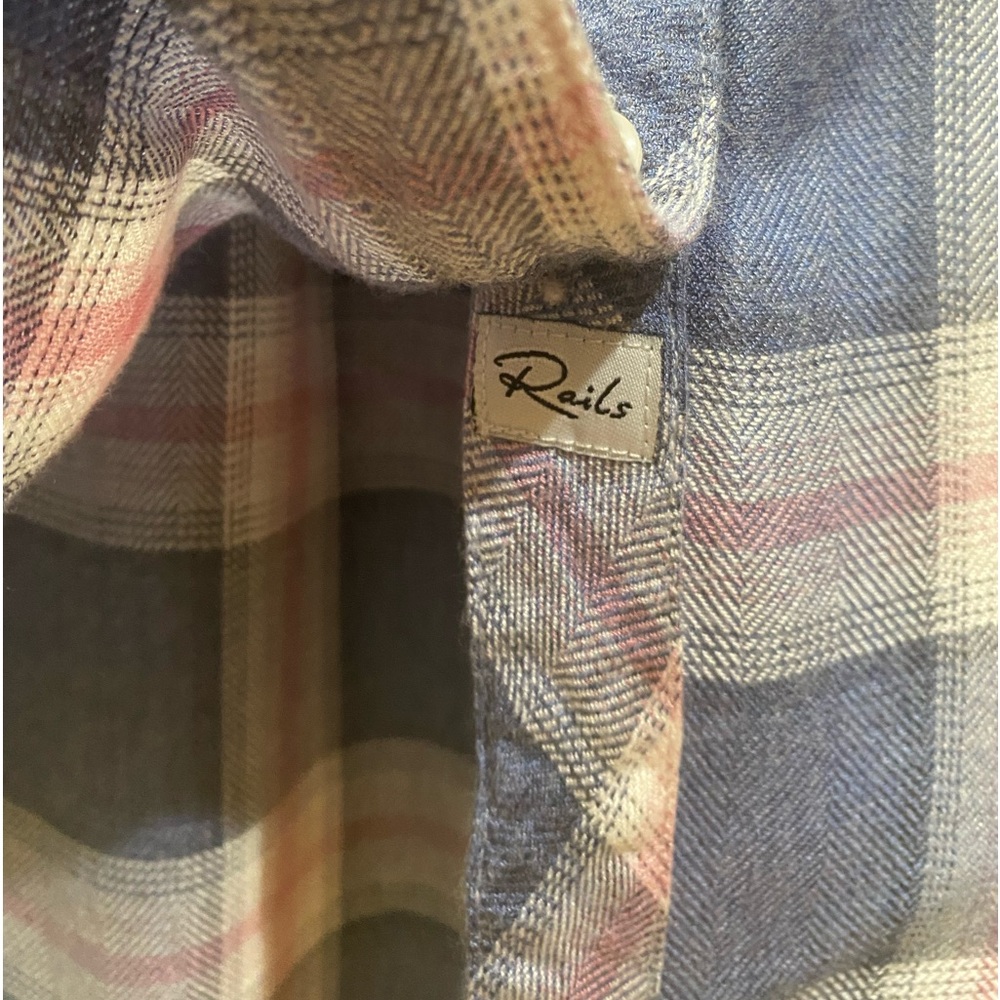 Rails Button Down Collared Shirt - image 3